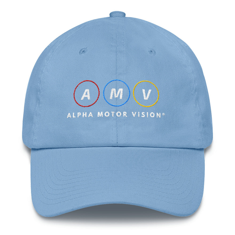 Alpha Motor Vision® Originals - EQT Q1-18 - Essential Dad Cap Chalk Blue 002