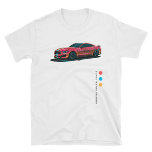 Alpha Motor Vision® Originals - EQT Q1-18 - The Cherry 'Stang Tee W001
